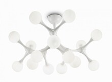 Stropní a nástěnné svítidlo Ideal Lux NODINO PL9 BIANCO, 149622