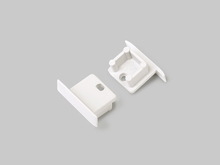 SMART-IN10 koncovka bílá s otvorem, E3990001