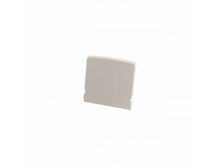 Koncovka profilu Surface 8 plná, hranatá, stříbrná Koncovka profilu Surface 8 plná, hranatá, stříbrná