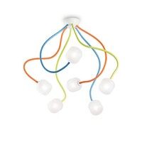 Stropní svítidlo Ideal Lux OCTOPUS PL6 COLOR, 174976 barevné