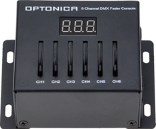DMX512 dekodér 6 kanálů, IP20, 5-12V, 3xAAA, 3 roky záruka, OP6392 DMX512 dekodér 6 kanálů, IP20, 5-12V, 3xAAA, 3 roky záruka, OP6392