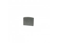 Koncovka profilu RECESSED 9, stříbrná Koncovka profilu RECESSED 9, stříbrná