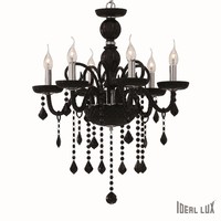 Závěsné svítidlo Ideal Lux Giudecca SP6 nero 032504