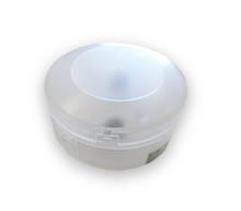 Venkovni kryt IP65 pro mikrovlný senzor pohybu 360, 134x67mm, Průhledný plast Venkovni kryt IP65 pro mikrovlný senzor pohybu 360, 134x67mm, Průhledný plast