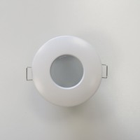 Rámeček do podhledu IP54, kulatý, bílý, GU10/MR16, 84x38mm, bez patice