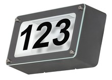 LED fasádní zahradní nadčasové svítidlo Rabalux 8747 Hannover, IP54, LED 6W, antracitová šedá