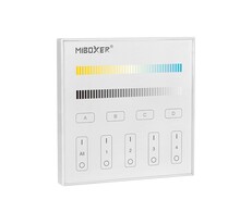 Dotykový DALI panel pro CCT LED, 4 zóny ( DT8 ), DP2S, , MiLight Dotykový DALI panel pro CCT LED, 4 zóny ( DT8 ), DP2S, , MiLight