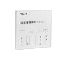 Dotykový DALI panel pro jednobarevné LED, 4 zóny ( DT6 ), DP1S, MiLight Dotykový DALI panel pro jednobarevné LED, 4 zóny ( DT6 ), DP1S, MiLight