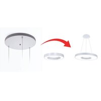 Stropní základna pro zavěšení svítidla, bílé provedení