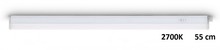 Linear ZÁŘIVKA LED 1x9W 800lm 2700K, bílá 55cm