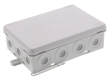 Krabice do vlhka WISKA 125 x 86 x 41mm, zaklap. IP55 ( F6 ), KA 016