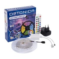 Sada LED pásku s RGB ovladačem, kontrolorem a zdrojem, 12W, stmívatelný, IP20 Sada LED pásku s RGB ovladačem, kontrolorem a zdrojem, 12W, stmívatelný, IP20