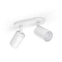 Hue Fugato Bluetooth SVÍTIDLO BODOVÉ GU10 2x5,7W 2x350lm 2000-6500K, bílá
