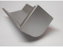 Koncovka pro profil CORNER 5, plná, stříbrná Koncovka pro profil CORNER 5, plná, stříbrná