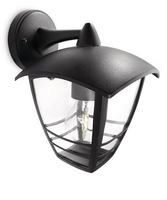 Creek SVÍTIDLO VENKOVNÍ NÁSTĚNNÉ E27 1x60W bez zdroje IP44, černá