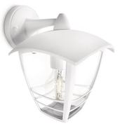 Creek SVÍTIDLO VENKOVNÍ NÁSTĚNNÉ E27 1x60W bez zdroje IP44, bílá