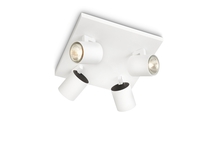 Runner SVÍTIDLO BODOVÉ GU10 4x50W bez zdroje, bílá