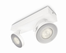 Clockwork SVÍTIDLO BODOVÉ LED 2x4,5W 1000lm 2700K, bílá