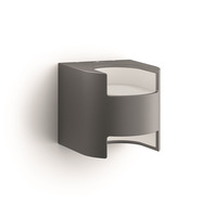 Grass SVÍTIDLO VENKOVNÍ NÁSTĚNNÉ LED 2x4,5W 800lm 2700K IP44, antracit