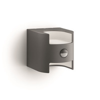 Grass IR SVÍTIDLO VENKOVNÍ NÁSTĚNNÉ LED 2x4,5W 800lm 2700K IP44, antracit