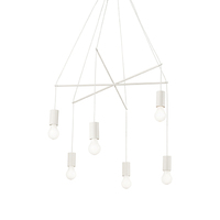 Závěsné svítidlo Ideal Lux POP SP6 BIANCO, 186795 bílé 54cm