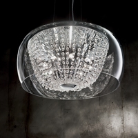 Závěsný lustr Idea Lux AUDI-61 SP8 50cm, 133881