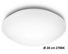 Suede SVÍTIDLO STROPNÍ LED 4x2,4W 1200lm 2700K, bílá 28cm