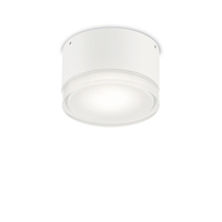 Venkovní stropní a nástěnné svítidlo Ideal Lux URANO PL1 SMALL BIANCO, 168036 bílé 12cm IP44