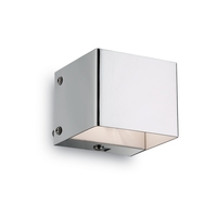 Nástěnné svítidlo Ideal Lux 007380 Flash AP1 cromo chromové 7cm