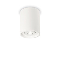 Stropní svítidlo Ideal Lux OAK PL1 ROUND BIANCO, 150420 bílé