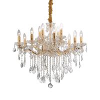 Závěsné svítidlo Ideal Lux Florian SP12 oro 035611 zlaté 72cm