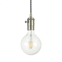 Závěsné svítidlo Ideal Lux DOC SP1 BRUNITO, 163109 E27 1x60W bronzové