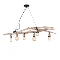 Závěsné svítidlo Ideal Lux DRIFTWOOD SP6, 180922 140cm 6x60W