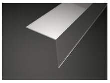 Difuzor pro profil CORNER 5 hranatý, transparentní Difuzor pro profil CORNER 5 hranatý, transparentní
