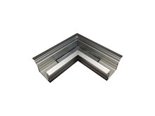 Rohová spojka pro profil RECESSED 2, stříbrná, LP302-COR  Rohová spojka pro profil RECESSED 2, stříbrná, LP302-COR