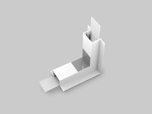 VARIO30-05 rohová spojka 270 st bent bílá, V4770001s VARIO30-05 rohová spojka 270 st bent bílá, V4770001s