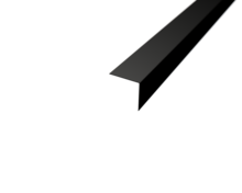 Difuzor pro profil CORNER 2 hranatý, černý, LP203-BLACKC