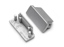 Koncovka profilu SURFACE14 stříbrná, A2980040