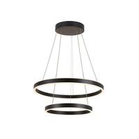 Vnitřní LED závěsné svítidlo černé CCT switch 2700/3000 K, 35W, 1270lm