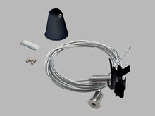 Lišty svítidlo ECO TRACK SUSPENSION 7M, B