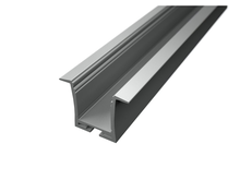 Hliníkový LED profil RECESSED 6, zapuštěný, stříbrný