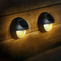 Modee Lighting LED solární nástěnná lampa, IP44, 2700K