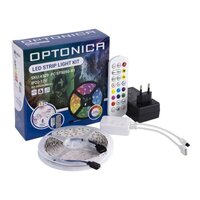 Sada RGB LED pásku s ovladačem a zdrojem, Bluetooth music, 36W, stmívatelný, IP20  Sada RGB LED pásku s ovladačem a zdrojem, Bluetooth music, 36W, stmívatelný, IP20