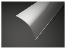 Difuzor pro profil CORNER 4 půlkulatý, transparentní Difuzor pro profil CORNER 4 půlkulatý, transparentní