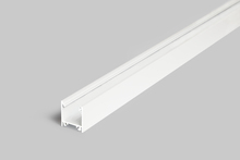 Hliníkový přisazený profil LINEA20, bílý, EF/TY