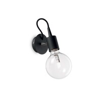 Nástěnné svítidlo Ideal Lux EDISON AP1 NERO, 148908 černé