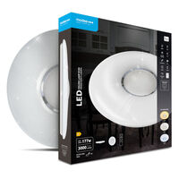 Modee Lighting LED stropní svítidlo, R103, 24W, 3000lm, CRI >80, IP20, CCT, dálkové ovládání