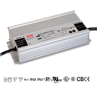480W Profesional power source, HLG-480H-24A, 24V, 20A, IP67