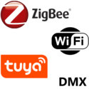 Řízení Zigbee, Tuya, Wifi, Dali, DMX, 0-10V Řízení Zigbee, Tuya, Wifi, Dali, DMX, 0-10V