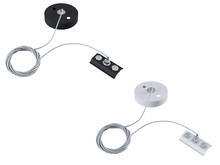 Závěsné lanko pro napájecí lišty TRACK1 typ TRA001CW, 230V AC